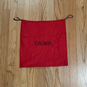 Escada Bold Red Storage Bag